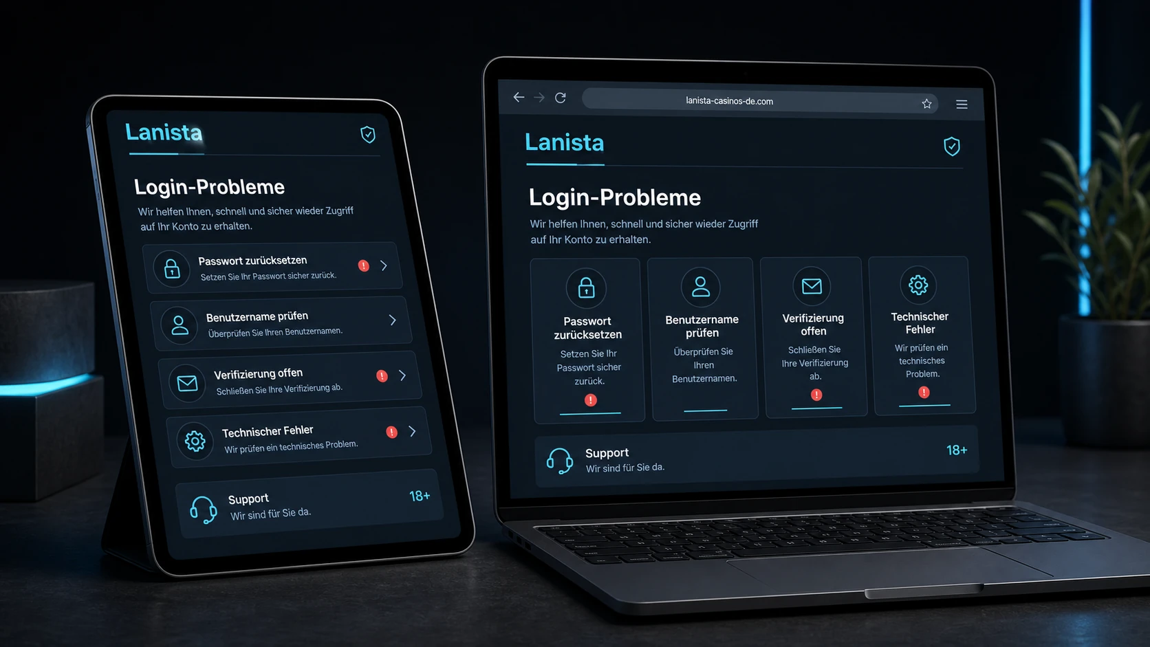 Häufige Login-Probleme und Lösungen