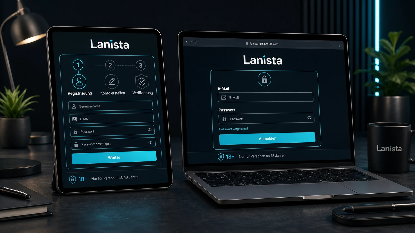 Lanista Casino Registrierung und Login